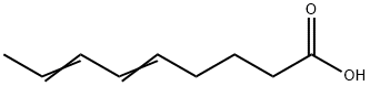 (5E,7E)-5,7-Nonadienoic acid structure