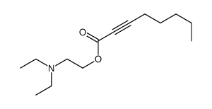 2-(diethylamino)ethyl oct-2-ynoate Structure