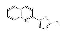 2-(5-BROMO-2-THIENYL)QUINOLINE Structure