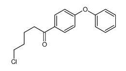 5-chloro-1-(4-phenoxyphenyl)pentan-1-one结构式