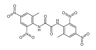 N,N'-bis-(2-methyl-4,6-dinitro-phenyl)-oxalamide Structure