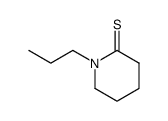 2-Piperidinethione,1-propyl- Structure