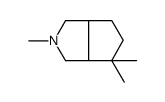 2,4,4-trimethyl-1,3,3a,5,6,6a-hexahydrocyclopenta[c]pyrrole Structure