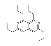 1,3,6,8-tetrapropyl-2,7-naphthyridine结构式