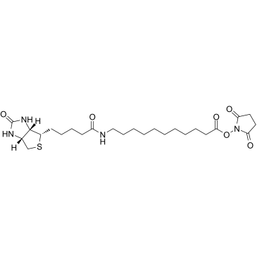 SLc-nhs-(+)-biotin structure