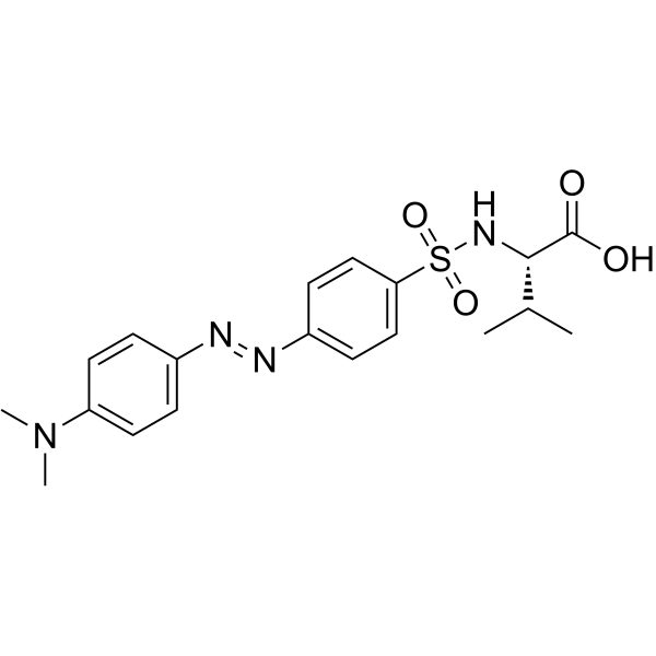 dabsyl-l-valine Structure