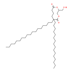 1,2-Diarachidoyl-rac-glycerol结构式