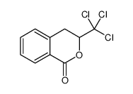 1H-2-Benzopyran-1-one, 3,4-dihydro-3-(trichloromethyl) Structure