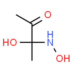 2-Butanone, 3-hydroxy-3-(hydroxyamino)- (7CI,9CI) structure