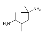 2,4-dimethylhexane-2,5-diamine structure