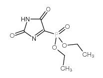 DIETHYL 5-HYDANTOYLPHOSPHONATE Structure