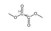 oxalic acid dimethyl ester, [carboxyl-14c]结构式