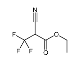 ethyl 2-cyano-3,3,3-trifluoropropanoate结构式