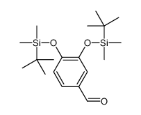 3,4-bis[[tert-butyl(dimethyl)silyl]oxy]benzaldehyde Structure