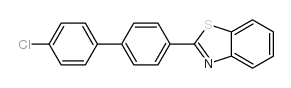 2-(4'-Chloro-biphenyl-4-yl)-benzothiazole结构式