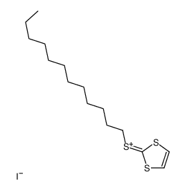 1,3-dithiol-2-ylidene(dodecyl)sulfanium,iodide结构式