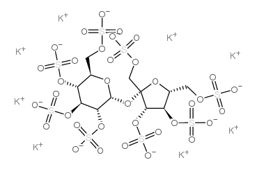 sucroseoctasulfatepotassiumsalt结构式