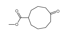 methyl 5-oxocyclononane-1-carboxylate Structure