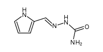 pyrrole-2-carbaldehyde semicarbazone结构式