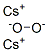 Cesium peroxide Structure