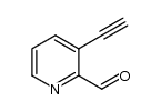 3-ethynylpicolinaldehyde结构式