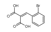 (2-bromo-benzylidene)-malonic acid Structure