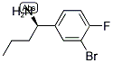 (1R)-1-(3-BROMO-4-FLUOROPHENYL)BUTYLAMINE结构式