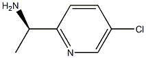 (1R)-1-(5-CHLORO(2-PYRIDYL))ETHYLAMINE结构式