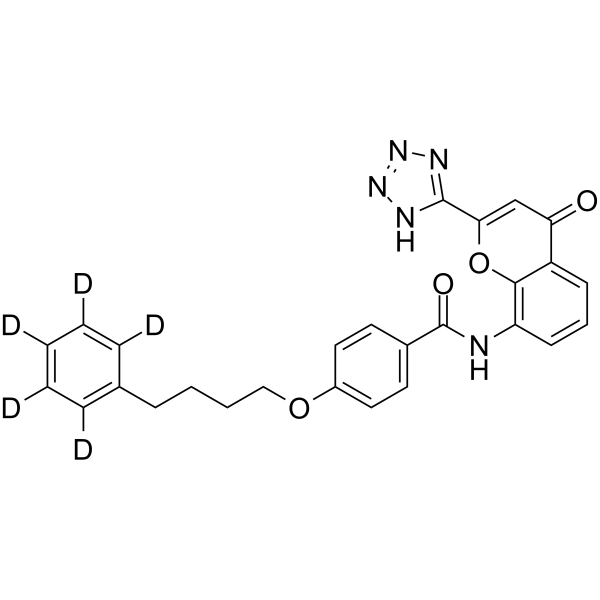 Pranlukast-d5 Structure