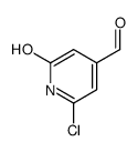 2-chloro-6-oxo-1H-pyridine-4-carbaldehyde结构式