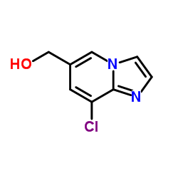 (8-Chloroimidazo[1,2-a]pyridin-6-yl)methanol structure