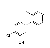 2-chloro-5-(2,3-dimethylphenyl)phenol Structure