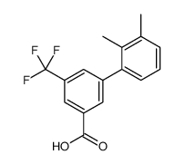 3-(2,3-dimethylphenyl)-5-(trifluoromethyl)benzoic acid Structure