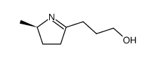 (R)-2-(1-Hydroxypropyl)-5-methyl-5H-3,4-dihydropyrrole Structure