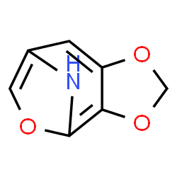 1,3-Dioxolo[4,5-c]oxepin-4,7-imine (9CI)结构式