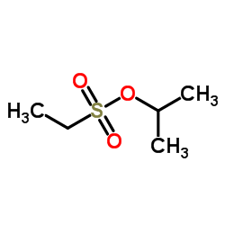 Ethanesulfonic acid Isopropyl Ester structure