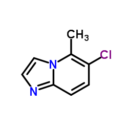 6-Chloro-5-methylimidazo[1,2-a]pyridine Structure