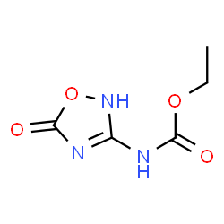 Carbamic acid,(2,5-dihydro-5-oxo-1,2,4-oxadiazol-3-yl)-,ethyl ester (9CI) structure