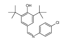 4-[[(4-CHLOROPHENYL)IMINO]METHYL]-2,6-BIS(1,1-DIMETHYLETHYL)-PHENOL picture