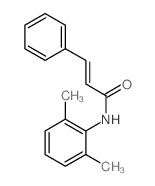 2-Propenamide,N-(2,6-dimethylphenyl)-3-phenyl-结构式