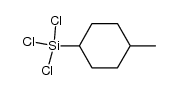 1-Methyl-4-(trichlorosilyl)-cyclohexan结构式