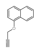 1-(2-PROPYNYLOXY)NAPHTHALENE Structure