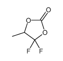 4,4-difluoro-5-methyl-1,3-dioxolan-2-one结构式