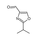 2-isopropyl-1,3-oxazole-4-carbaldehyde(SALTDATA: FREE) Structure