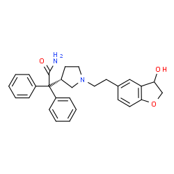 3-hydroxy Darifenacin Structure