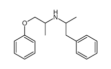 1-Phenoxy-N-(1-phenyl-2-propanyl)-2-propanamine Structure