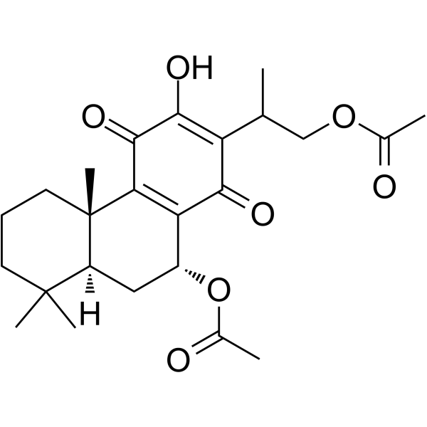 16-acetoxy-7-o-acetylhorminone Structure