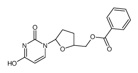 [(2S,5R)-5-(2,4-dioxopyrimidin-1-yl)oxolan-2-yl]methyl benzoate Structure