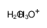 oxidanium,hydrate Structure