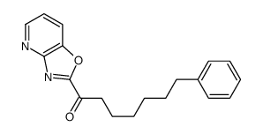 1-([1,3]Oxazolo[4,5-b]pyridin-2-yl)-7-phenyl-1-heptanone Structure